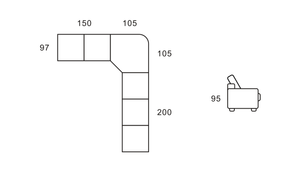 Luxus Chesterfield Oriental XL Ecksofa Wohnlandschaft Leder Beige Sonderpreis