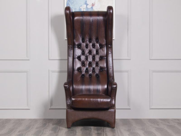 Chesterfield Ohrensessel Bradford Ledersessel Relaxsessel Salottini Sonderpreis