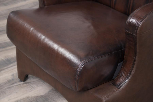 Chesterfield Ohrensessel Bradford Ledersessel Relaxsessel Salottini Sonderpreis
