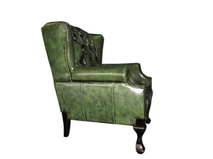 Chesterfield Ohrensessel Chester Deluxe Ledersessel Relaxsessel Salottini