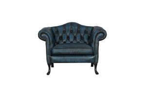 Chesterfield Ohrensessel Piccadilly Deluxe Ledersessel Relaxsessel Salottini