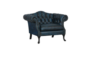 Chesterfield Ohrensessel Piccadilly Deluxe Ledersessel Relaxsessel Salottini