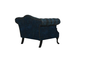 Chesterfield Ohrensessel Piccadilly Deluxe Ledersessel Relaxsessel Salottini