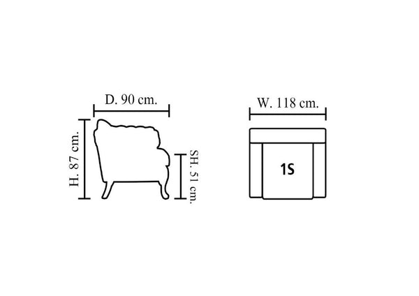 Chesterfield Ohrensessel Piccadilly Deluxe Ledersessel Relaxsessel Salottini