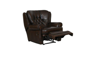 VERKÜRZTE LIEFERZEIT Chesterfield Ohrensessel Sting Recliner Ledersessel Relaxsessel Motor