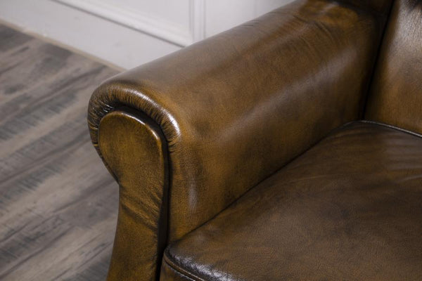 Chesterfield Ohrensessel Wakefield Ledersessel Relaxsessel Salottini Sonderpreis