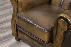 Chesterfield Ohrensessel Wakefield Ledersessel Relaxsessel Salottini Sonderpreis