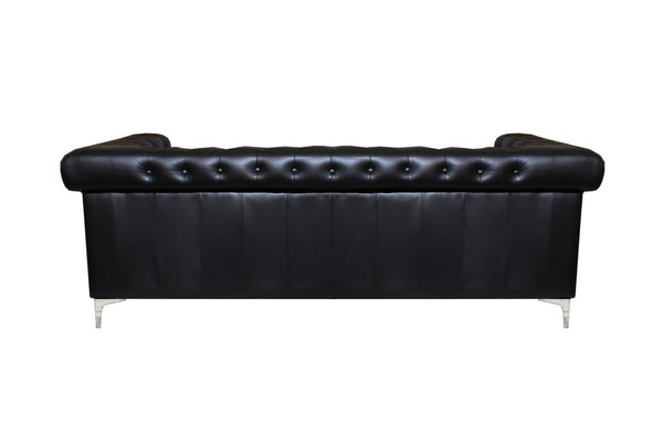Sofa Chesterfield 3-Sitzer Couch Stefano Deluxe Vintage Ledersofa Sonderpreis