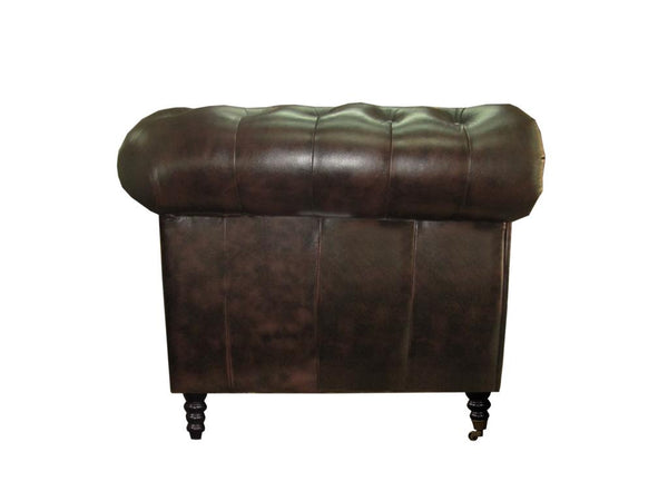 Sofa Chesterfield 3-Sitzer Couch Cambridge Deluxe Ledersofa Salottini