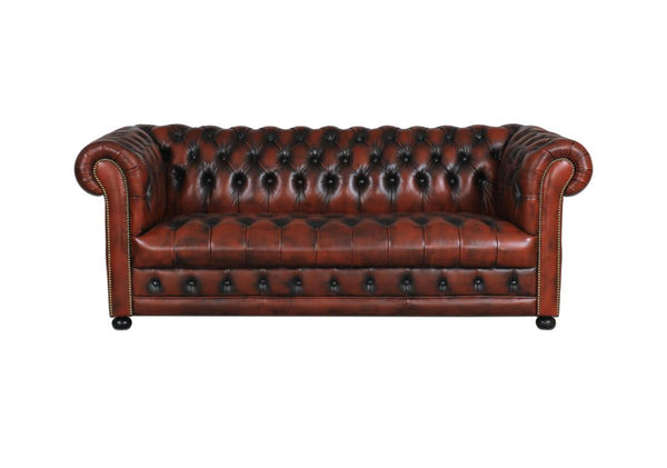 4er XL Sofa Chesterfield 4-Sitzer Couch King Deluxe Ledersofa Salottini
