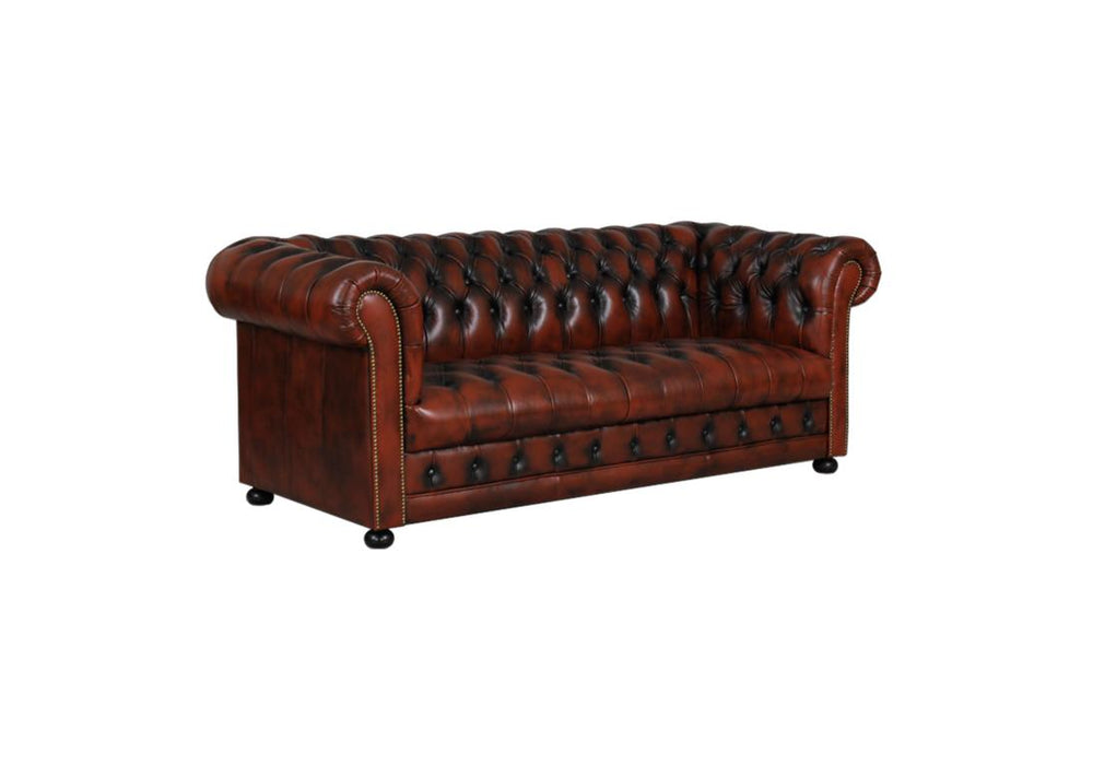 4er XL Sofa Chesterfield 4-Sitzer Couch King Deluxe Ledersofa Salottini