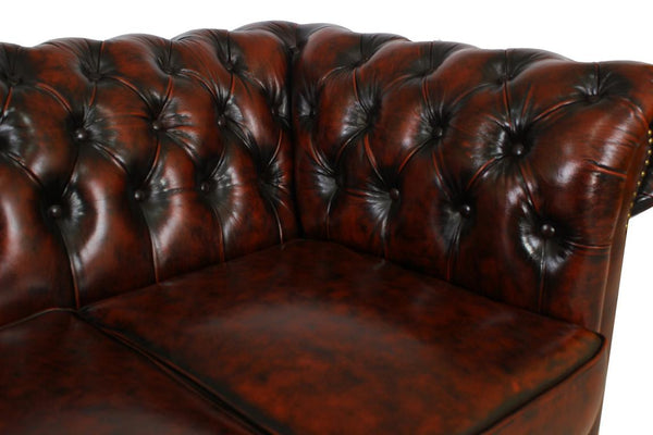 Chesterfield Avon Deluxe Sofagarnitur (3/2/1 oder 3/1/1) Ledergarnitur Salottini