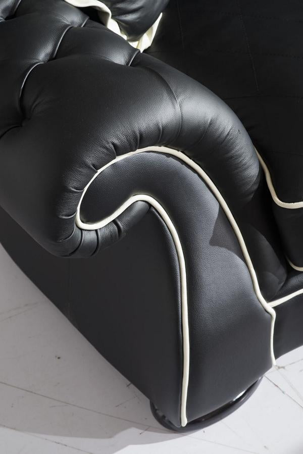 Edle Chesterfield Dover XL Sofagarnitur (3/2/1 oder 3/1/1) Ledergarnitur Sonderpreis