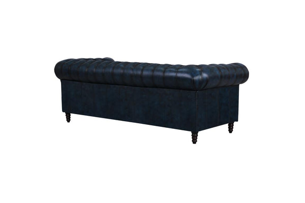 Chesterfield Hampshire Deluxe XL Sofagarnitur (3/2/1 oder 3/1/1) Ledergarnitur Salottini