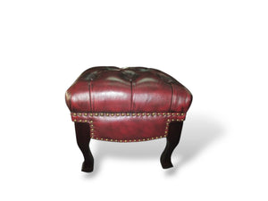 SOFORT LIEFERBAR Chesterfield Premier Deluxe Sofagarnitur 3/1/Hocker Ledergarnitur