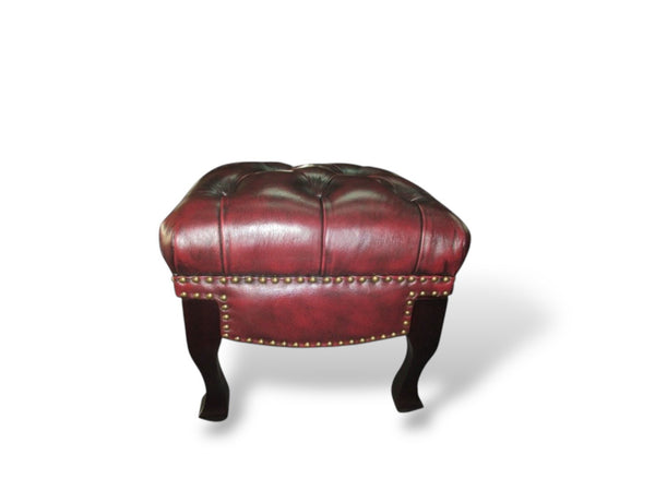 SOFORT LIEFERBAR Chesterfield Premier Deluxe Sofagarnitur 3/1/Hocker Ledergarnitur