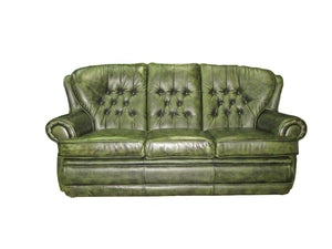 XL Luxus Chesterfield Sting Deluxe Leder Sofagarnitur (3/2/1 oder 3/1/1) Polstergarnitur Salottini