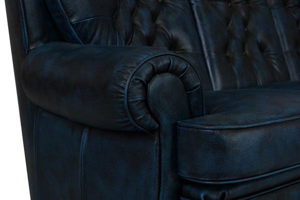 XL Luxus Chesterfield Sting Deluxe Leder Sofagarnitur (3/2/1 oder 3/1/1) Polstergarnitur Salottini