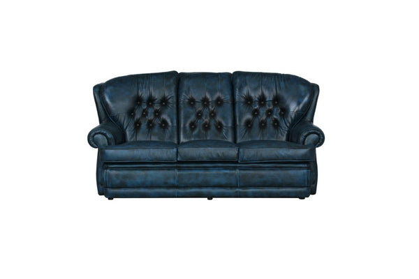 XL Luxus Chesterfield Sting Deluxe Leder Sofagarnitur (3/2/1 oder 3/1/1) Polstergarnitur Salottini