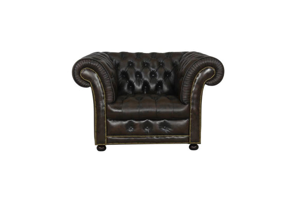 Chesterfield Winchester Deluxe XL Sofagarnitur (3/2/1 oder 3/1/1) Ledergarnitur Salottini