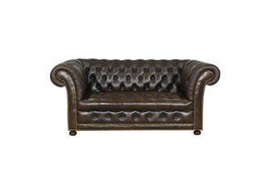 Chesterfield Winchester Deluxe XL Sofagarnitur (3/2/1 oder 3/1/1) Ledergarnitur Salottini