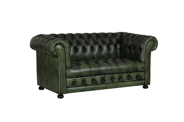 Chesterfield Clyde Deluxe Sofagarnitur (3/2/1 oder 3/1/1) Ledergarnitur Salottini