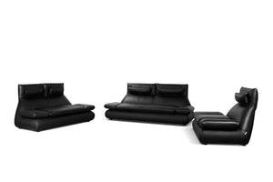 Luxus XL Sofagarnitur Dana (3/2/1 oder 3/1/1) Leder Polstergarnitur Salottini Sonderpreis