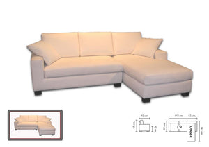 Designer Ecksofa Modell Jass Deluxe Leder Eckcouch Salottini Sonderpreis