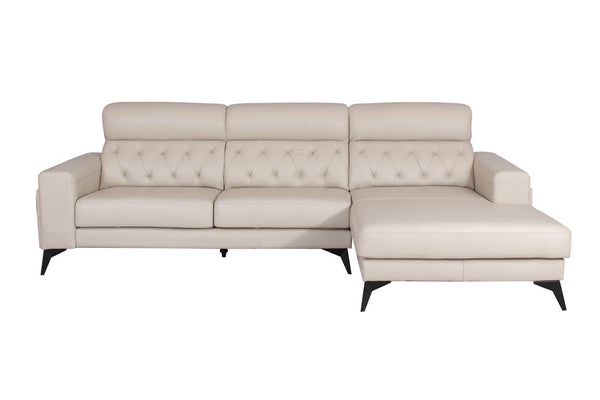Designer Ecksofa Modell McCallan Deluxe Leder Eckcouch Salottini Sonderpreis