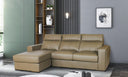 Designer Ecksofa Modell Mendis Deluxe Leder Eckcouch Salottini Sonderpreis