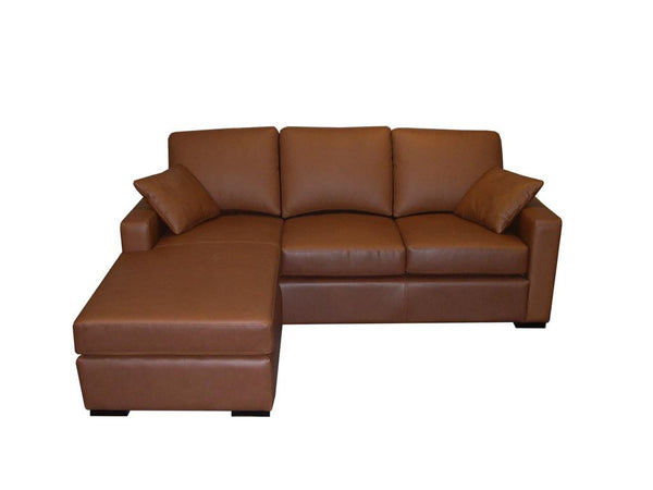 Designer Ecksofa Modell Jessy Mini Deluxe Leder Eckcouch Salottini Sonderpreis