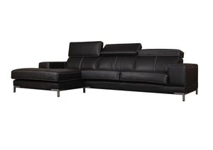 Designer Ecksofa Modell Ramada Deluxe Leder Eckcouch Salottini Sonderpreis