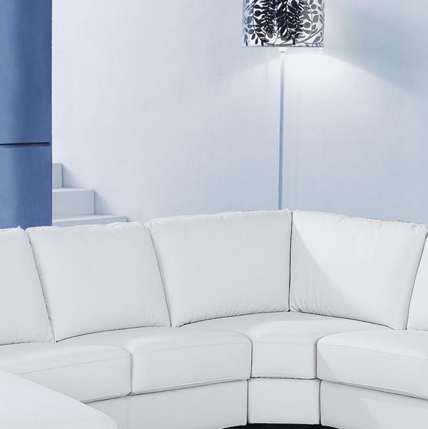 Traumhaftes XL Ecksofa Adriano Wohnlandschaft Sofa Leder Salottini Sonderpreis