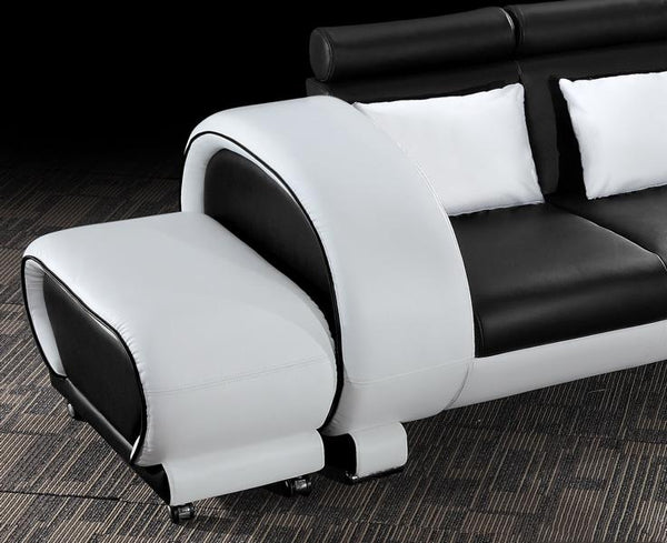 Designer Ecksofa Callisto Leder Eckcouch Sofa Wohnlandschaft Sonderpreis