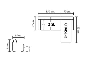 Designer Ecksofa Modell Gaudi Deluxe Eckcouch Leder Salottini Sonderpreis