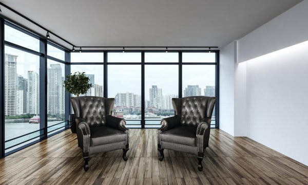 Chesterfield Ohrensessel Emerson Deluxe Ledersessel Relaxsessel Salottini