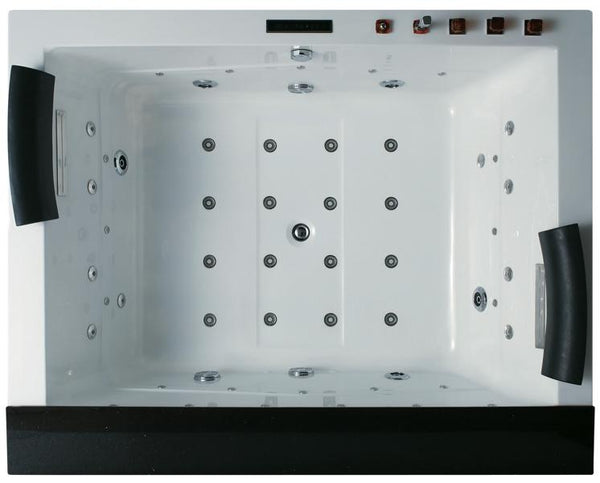 XL Luxus 2 Personen Whirlpool Jackson 190x150 Badewanne Whirlwanne Vollausstattung