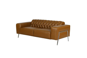 Chesterfield Vintage Janny Deluxe Sofagarnitur (3/2/1 oder 3/1/1) Ledergarnitur Salottini
