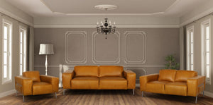 Vintage Julia Deluxe Sofagarnitur (3/2/1 oder 3/1/1) Ledergarnitur Salottini