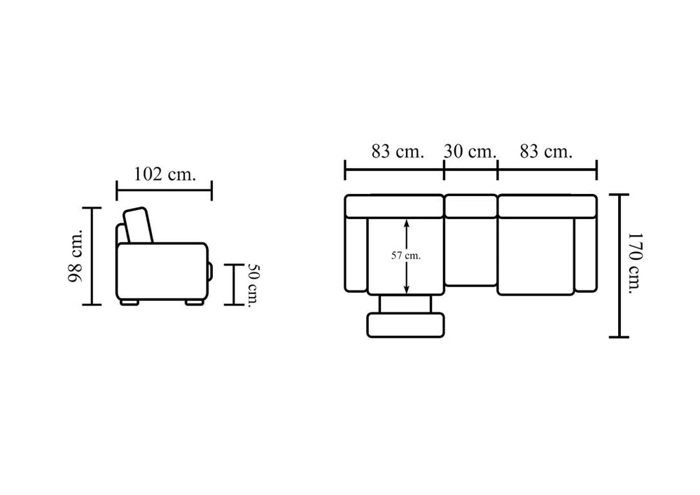 Elektrisches Recliner Leder Kinosofa Asset Deluxe 2-Sitzer Sofa mit Motoren Sonderpreis