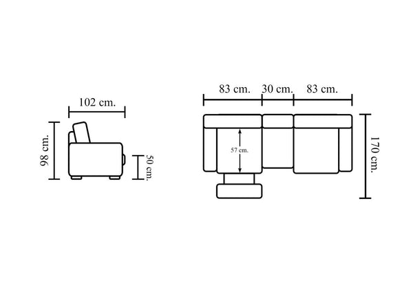 Elektrisches Recliner Leder Kinosofa Asset Deluxe 2-Sitzer Sofa mit Motoren Sonderpreis