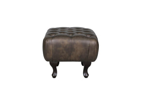Chesterfield Lederhocker Nottingham Deluxe Hocker Ottomane Salottini Sonderpreis