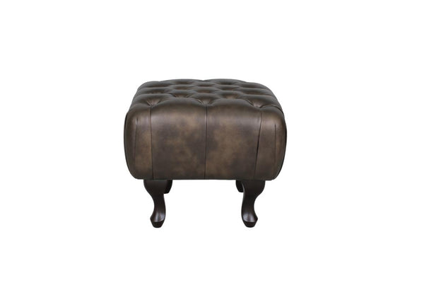 Chesterfield Lederhocker Nottingham Deluxe Hocker Ottomane Salottini Sonderpreis