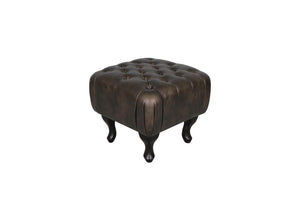 Chesterfield Lederhocker Nottingham Deluxe Hocker Ottomane Salottini Sonderpreis