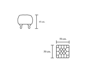 Chesterfield Lederhocker Nottingham Deluxe Hocker Ottomane Salottini Sonderpreis