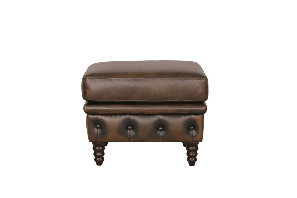 Chesterfield Lederhocker Waterloo Deluxe Hocker Ottomane Salottini Sonderpreis