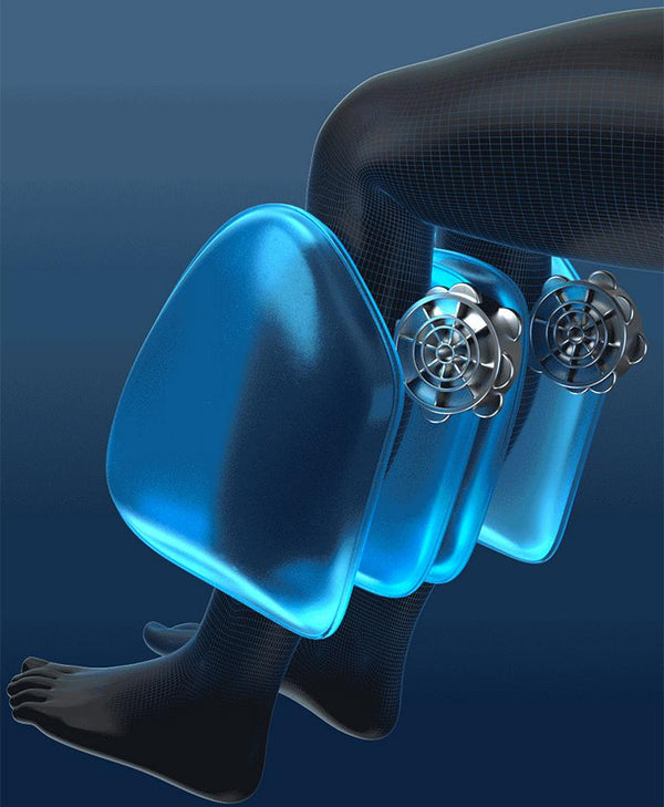 Luxus Relaxsessel 4D Massagesessel Sessel Luzern Salottini Neuste Generation! Schwarz-Holzoptik