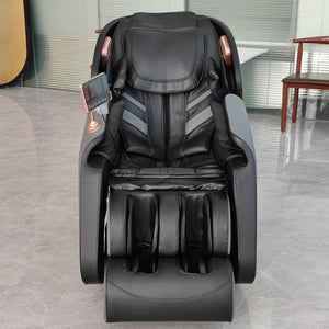 Relaxsessel Designer Massagesessel 2D Sessel Modell Sion Salottini Neuste Generation! Schwarz