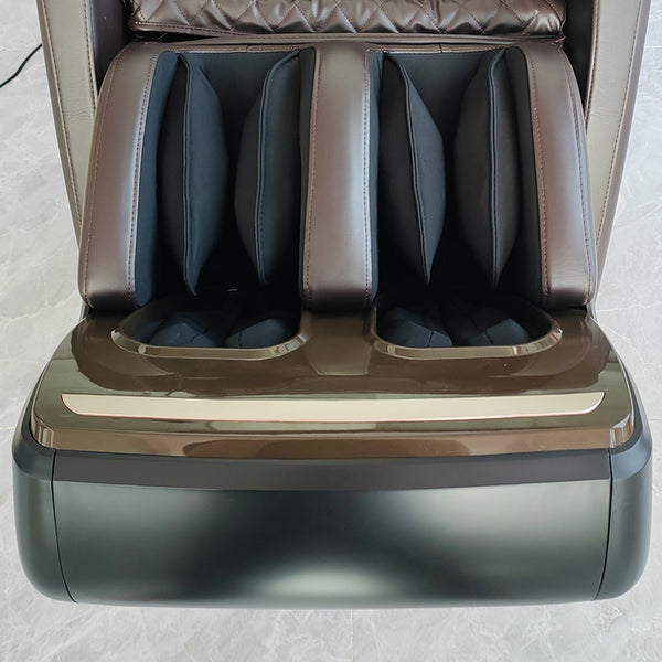 Relaxsessel Luxus 2D Massagesessel Sessel Modell Basel Salottini Neuste Generation! Braun