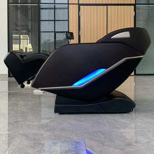 Relaxsessel Luxus 2D Massagesessel Sessel Modell Basel Salottini Neuste Generation! Braun